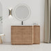 Freestanding Bathroom Vanity With Sink, 1 Small Storage Cabinet, Soft Close Door Home Essentials
