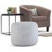 Bayley - Versatile Round Braided Pouf Simpli-Home