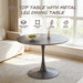 Round Tulip Table, Pedestal Design Home Essentials