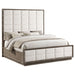 Prescott - Upholstered Panel Bed Furniture Max