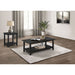 Castleton - Coffee And End Table Set With Storage Furniture Max