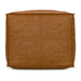 Brody - Square Pouf - Tan Simpli-Home