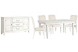 Willowbrook - Extendable Rectangular Dining Table Set Magnussen Furniture
