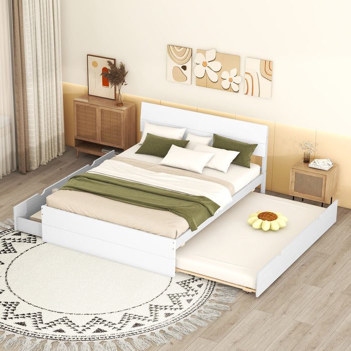 Modern Bed Frame With Headboard And Footboard Home Essentials