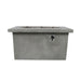 Propane / Natural Gas Outdoor Fire Pit Table - Gray LSI Patio Furniture