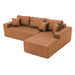 L - Shaped Corner Chaise Sofa Bed Home Essentials