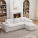 Sectional Sofa With Moveable Ottoman Home Essentials