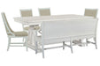 Heron Cove - Extendable Trestle Dining Table Set Magnussen Furniture