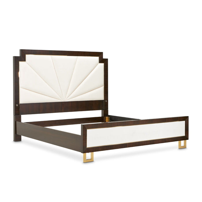 Belmont Place - Upholstered Bed - Espresso