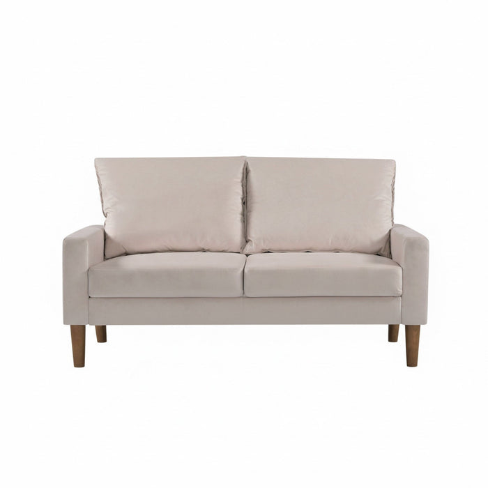 Upholstered Loveseat Sofa, 2 Seater Couch For Living Room Apartment US Pride