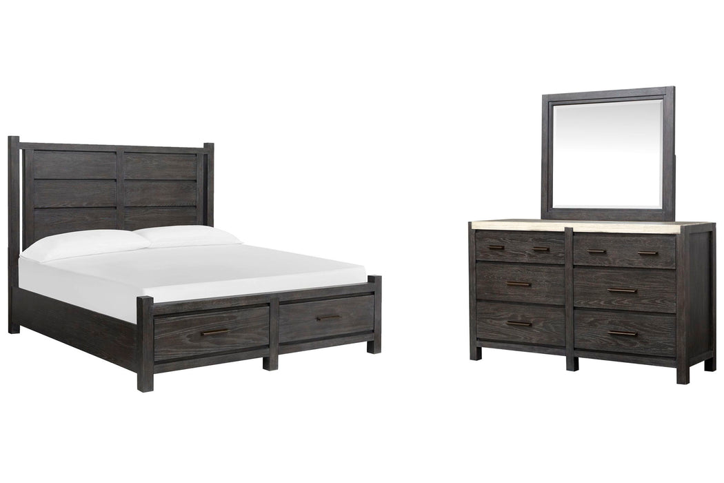 Plum Creek - Panel Storage Bedroom Set Magnussen Furniture