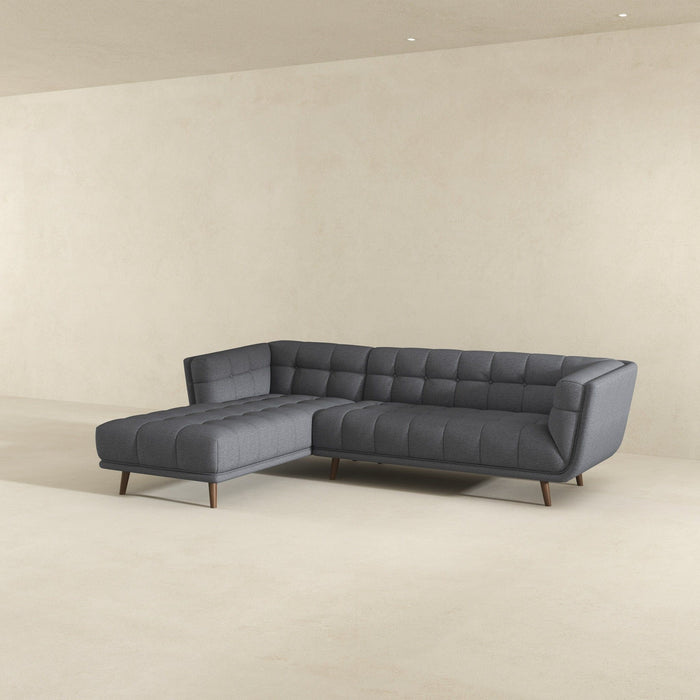 Addison - L Shape Sectional Sofa Tufted Ashcroft Furniture