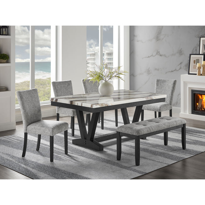 Oceanic - Dining Bench - Gray Global Furniture USA