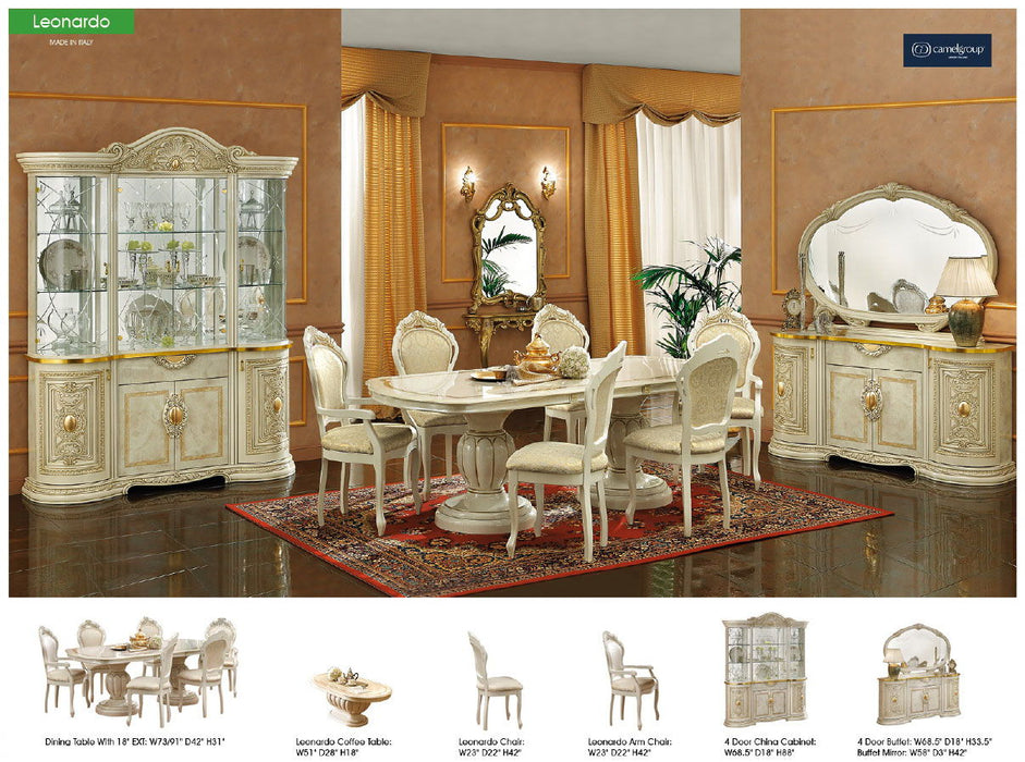 Leonardo - Dining Table - Beige Camelgroup Italy