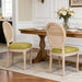 French Country Dining Chairs & Round Back (Set of 2) Home Essentials