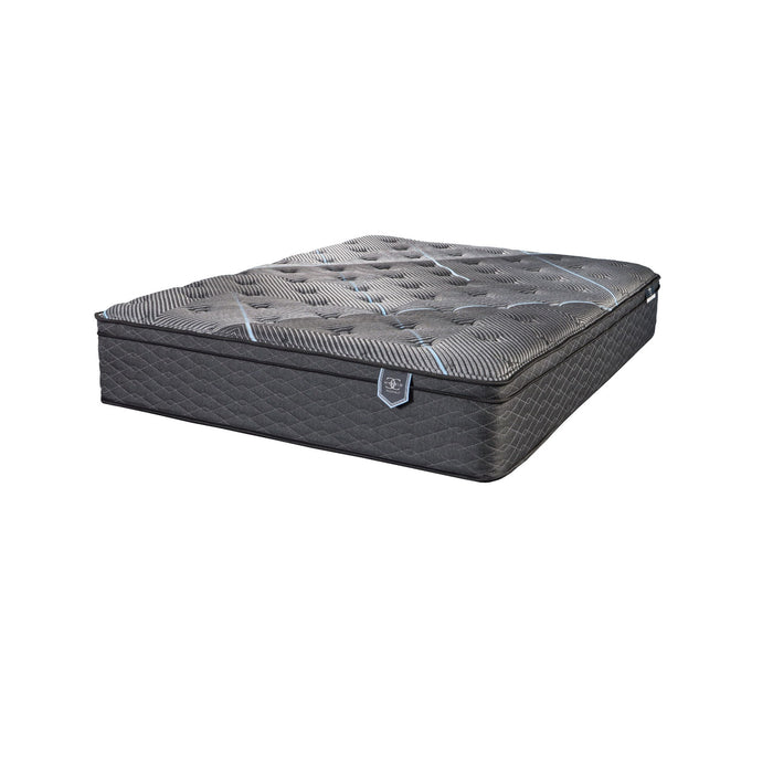 Comfort Care - Hybrid Restful Nights Plush Mattress With 12 Piece Comfort Bedding Pack Restonic Mattress