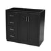 Retro Style Bathroom Vanity, 3 Drawers & Soft Closing Doors Hearth and Haven