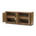 Portrait - Sideboard With LED Lights - Sienna Brown Michael Amini