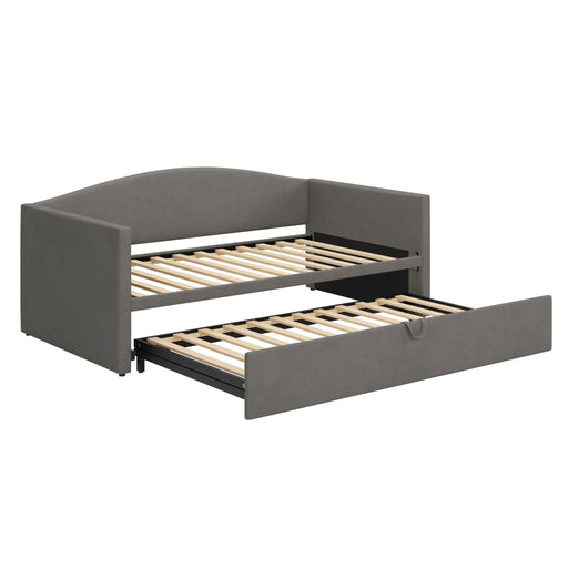 Daybed With Pop Up Trundle, Upholstered Sofa Bed Hearth and Haven