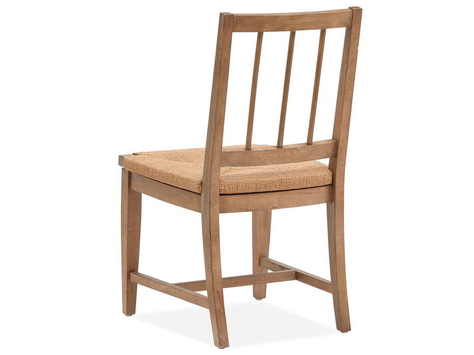 Lindon - Dining Side Chair With Paper Cord Seat (Set of 2) - Light Brown Magnussen Furniture