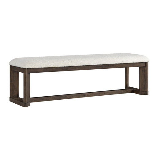Backless Upholstered Dining Bench Emerald Home
