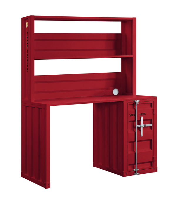 Iron Writing Desk - Red