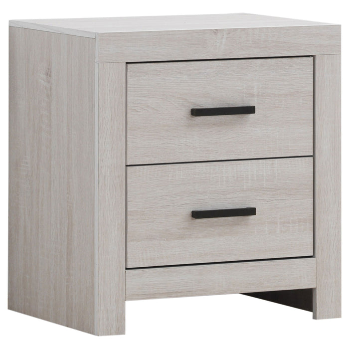 Brantford - 2 Drawer Nightstand Furniture Max