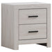 Brantford - 2 Drawer Nightstand Furniture Max