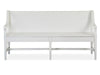Heron Cove - Bench With Back - Chalk White Magnussen Furniture