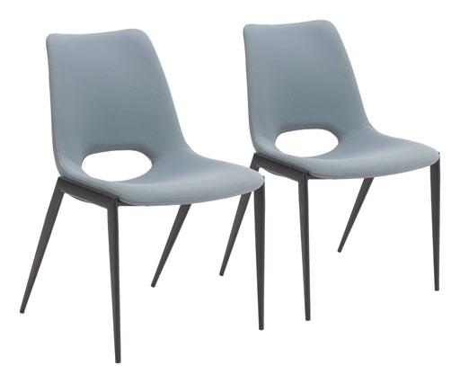 Desi - Armless Dining Chair (Set of 2) Zuo Modern