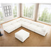 Modern Modular Sectional Sofa With Storag, Contemporary Cylindrical Design Home Essentials
