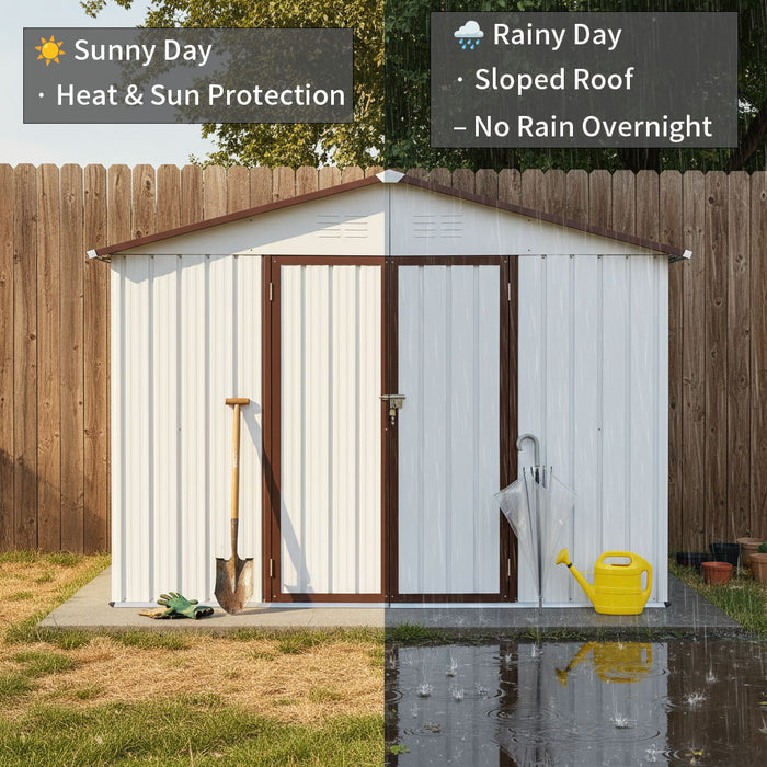 10' x 8' Garden Sheds Outdoor Storage Sheds Daily Nest