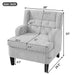 Modern Tufted Upholstered Accent Chair For Living Room Noble House