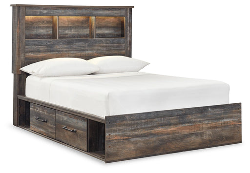 Drystan - Panel Bookcase Bed Signature Design by Ashley®
