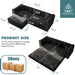 3-In-1 Convertible Sleeper Sofa With Movable Ottoman For Living Room Home Essentials