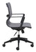 Stacy - Office Chair - Dark Gray Zuo Modern