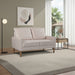 Upholstered Loveseat Sofa, 2 Seater Couch For Living Room Apartment US Pride