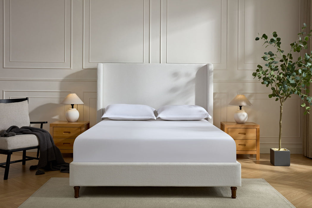 Harper - Tall Headboard Upholstered Bed / High Headboard / Elegant Simplicity / No Box Spring Needed House & Home Furniture