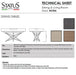 Nora - Dining Table - Beige / Light Brown Status Italy