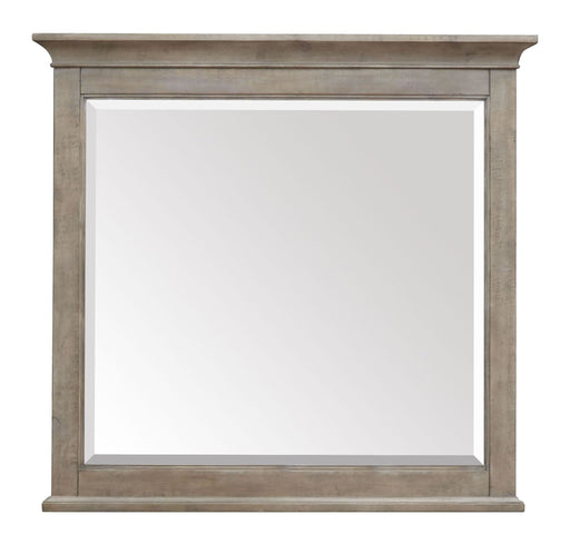 Paxton Place - Wood Landscape Mirror - Dove Tail Gray Magnussen Furniture