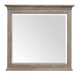 Paxton Place - Wood Landscape Mirror - Dove Tail Gray Magnussen Furniture