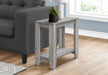 Accent Table, Side Transitional, Elegant Design 8th Street