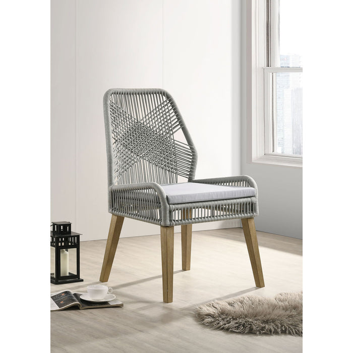 Modern Coastal Dining Chair (Set of 2) Furniture Max