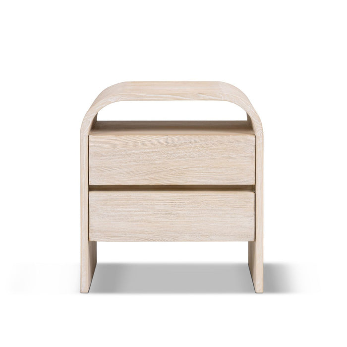 Dune - Side Table - White Washed Jennifer Taylor Home