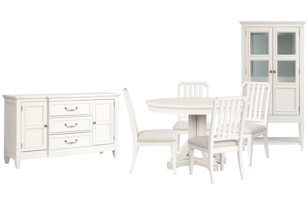 Willowbrook - Extendable 48" Round Dining Table Set Magnussen Furniture