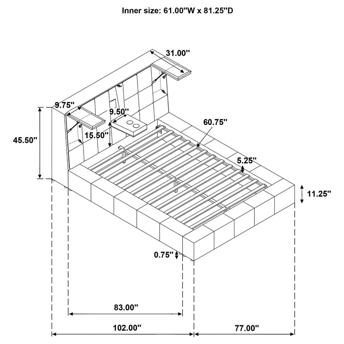 Oliver - Platform Bed Furniture Max