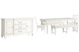 Willowbrook - Extendable Rectangular Dining Table Set Magnussen Furniture