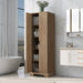 Storage Cabinet With Adjustable Shelves, 2 Doors, Rectangle Design For Bathroom Hearth and Haven
