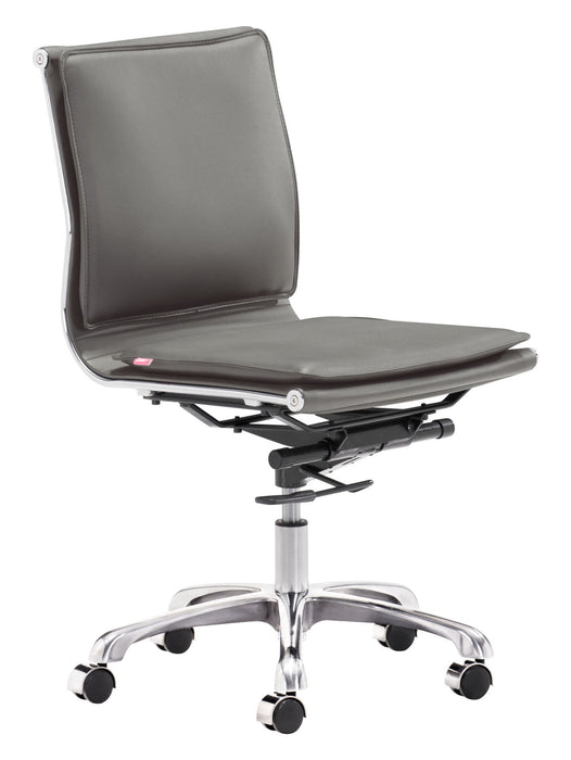 Lider Plus - Armless Office Chair Zuo Modern