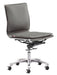 Lider Plus - Armless Office Chair Zuo Modern